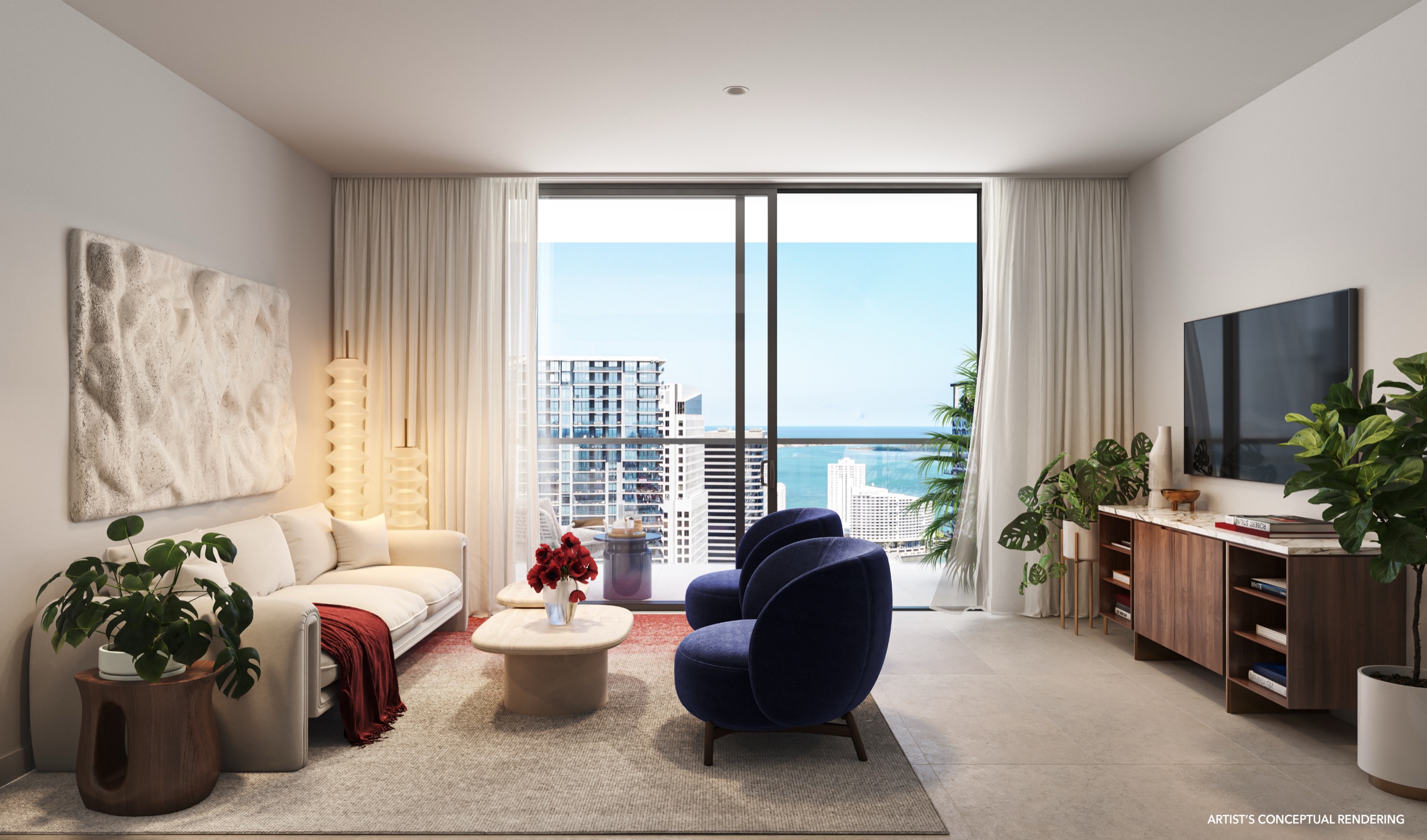 Living room of Residence 04
