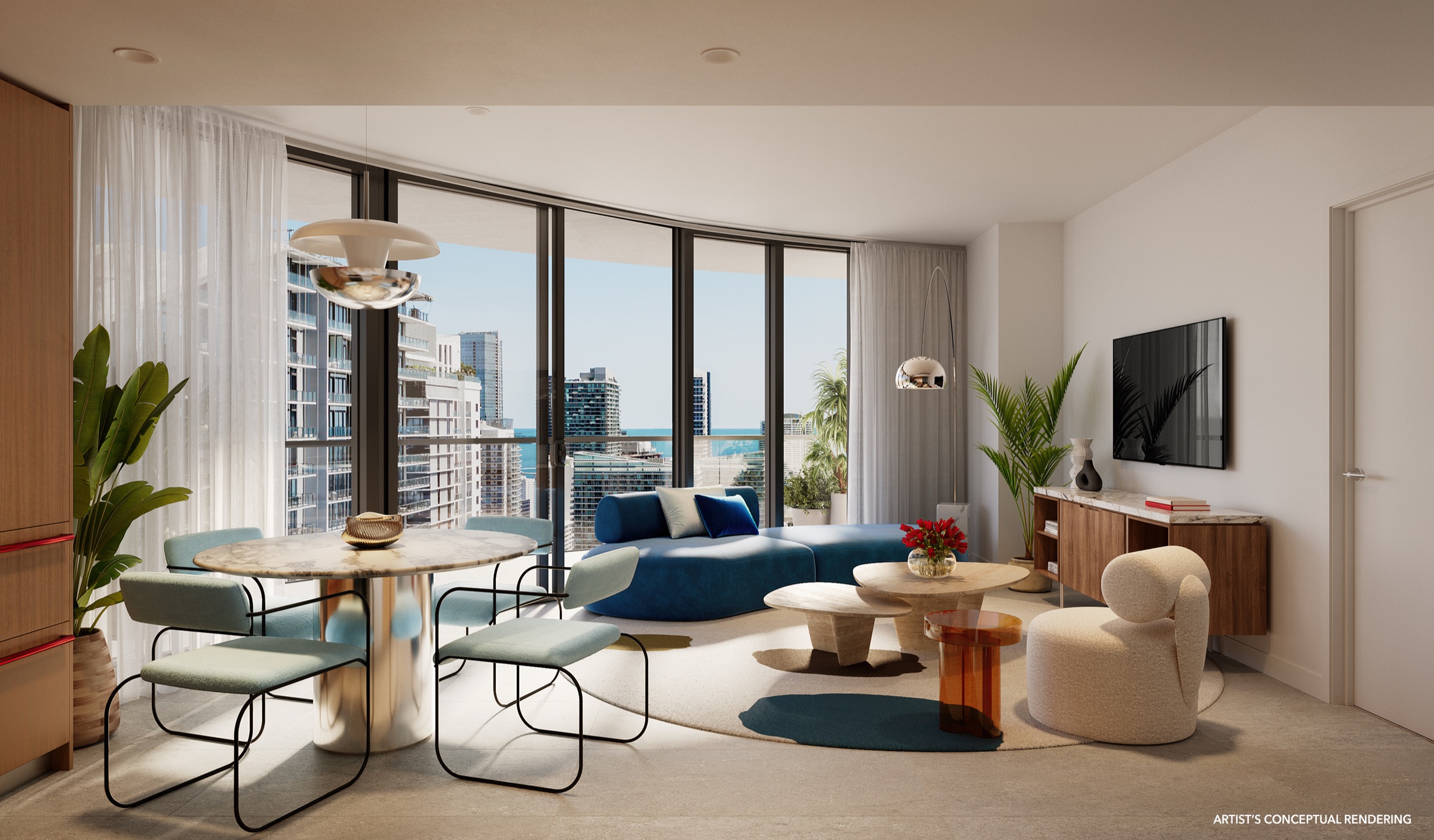 Living room of Residence 09